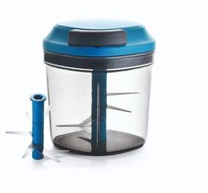 Picadora Manual Turbo para Cocina, Cuchilla de Plástico y Acero Inoxidable, con Cordón, Portátil, Apta para Lavavajillas, 500 ml, Premium, para Hogar, Hotel, Restaurante, Venta al por Mayor - Product Image 4