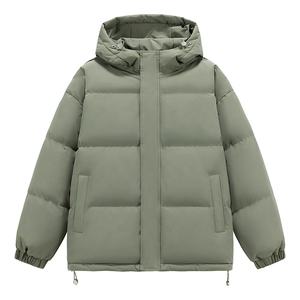 Vente en gros de vêtements d'extérieur de haute qualité avec logo personnalisé Duffles Jackets Manteau matelassé à capuche à bulles isolé d'hiver pour hommes femmes - Product Image 3