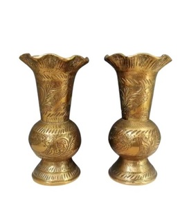 Maceta Decorativa de Latón Fundido, Florero de Metal con Hermoso Diseño, Vajilla Decorativa, Floreros Duraderos - Product Image 3