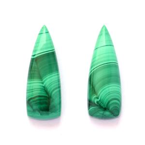 ขายดีที่สุด10X30มม. มรกตธรรมชาติจี้รูปทรงล้านล้านต่างหูเรียบอัญมณีหลวม - Product Image 4