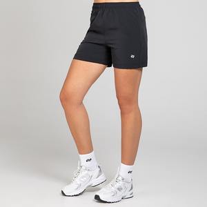 100% short de planche en polyester noir fermeture à cordon tricoté taille moyenne toile motif solide impression de transfert par sublimation - Product Image 3