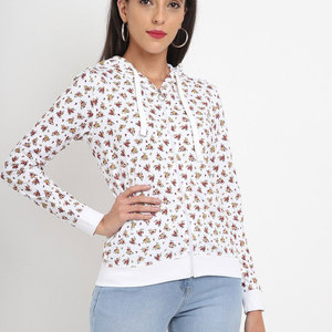Sudadera con capucha para mujer 100% algodón o poliéster transpirable fácil de lavar venta completa Sudadera con capucha de poliéster o algodón - Product Image 5