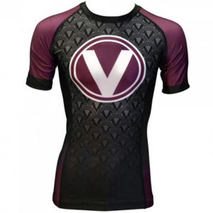 Grappling MMA Rash Guard Diseña tu propia camisa de compresión de sublimación Bjj Rashguard Impreso personalizado Hombres Tecnología OEM Long - Product Image 2