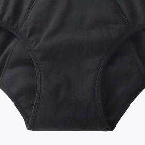 Ropa interior impresa a prueba de fugas de moda, ropa interior transpirable, bragas con logotipo de cintura personalizada para mujer, estilo diario de corte alto - Product Image 4