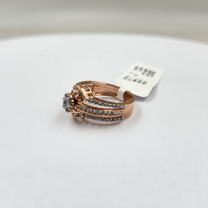 แหวนเพชรธรรมชาติสำหรับสุภาพสตรีสำหรับงานแต่งงานและแฟชั่นเครื่องประดับเพชรหรูหรา - Product Image 5