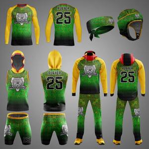 Uniforme de Flag Football de Alta Calidad a Bajo Precio, Nombre y Números del Equipo Personalizados, Ropa de Equipo, Uniformes de Fútbol 7V7 - Product Image 6