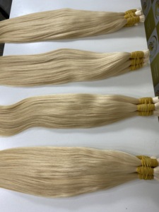 ผมต่อผมมนุษย์บริสุทธิ์เวียดนามสีบลอนด์สวยสดผมตรงส่วนหน้าได้อย่างง่ายดาย - Product Image 2