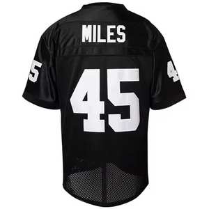 เสื้อฟุตบอลตาข่ายถักคอวีทรงบ็อกซี่สำหรับผู้ชายเสื้อฟุตบอลตาข่ายถักทรงบ็อกซี่ดีไซน์ใหม่ - Product Image 2