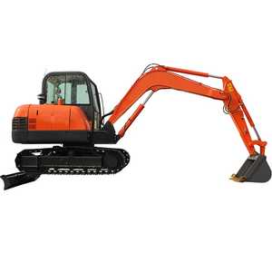 Microexcavadora de 1,7 toneladas, miniexcavadora con estiramiento sobre orugas, componente de motor de núcleo de cilindro hidráulico Eaton - Product Image 5