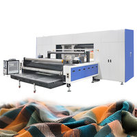 Encre d'acidité à productivité élevée 64 têtes 600Dpi 1 passage couleur Textile ceinture imprimante Textile Machine d'impression numérique