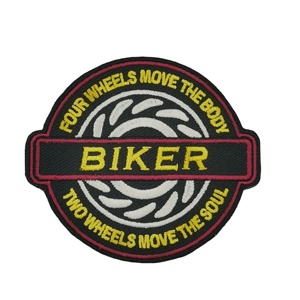 Patch brodé personnalisé pour l'extérieur : chapeaux, vestes, sacs – Logo durable et résistant aux intempéries pour la marque - Product Image 1