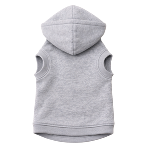 Sudadera con Capucha para Perro Gris, Sudadera de Color Sólido Minimalista para Mascotas, Sudadera de Forro Polar Suave para Comodidad Diaria - Product Image 5