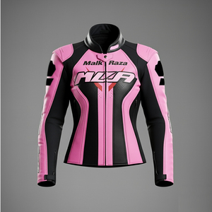 Custom Design Genuine Leather Motorbike <b>Racing</b> <b>Jackets</b> Women Personalized Design Biker Riding <b>Jacket</b> For Adults - Product Image 1
