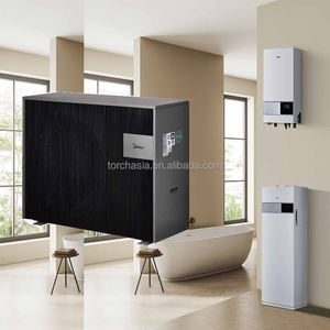 <span class=keywords><strong>Pompe</strong></span> <span class=keywords><strong>à</strong></span> <span class=keywords><strong>chaleur</strong></span> air-eau Midea Thermal Arctic Series R32/R290 Monobloc Split 220V/380V Haute performance <span class=keywords><strong>COP</strong></span> A+++ Système de chauffage central Métal - Product Image 1