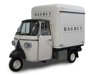 รถเข็นขายอาหารกาแฟ Piaggio APE tuk รถเข็นขายอาหารริมถนนสำหรับผู้โดยสาร - Product Image 2