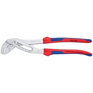 คีมปากจระเข้เคลือบโครเมียม KNIPEX ขนาด 300 มม. พร้อมปากคีบขนาด 60 มม. และด้ามจับแบบหลายส่วนประกอบ - Product Image 4