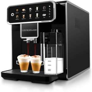 NUEVO STOCK DE FÁBRICA 2026: Cafetera Inteligente Totalmente Automática de Última Generación para Espresso, Cappuccino y Latte con Tanque de Leche - Product Image 1