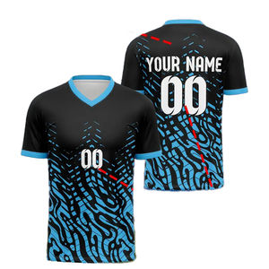 Vêtements de football pour hommes de haute qualité coupe automatisée chemise d'équipe de football rétro respirante avec haut imprimé par sublimation pour adultes - Product Image 5