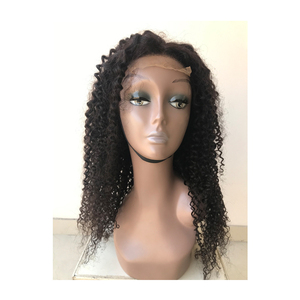 Top Style Fast Shipping Hair Bundle Extensions Unprocessed Kinky Curly 4x4 Raw Virgin Human Hair Closure <b>Wigs</b> - Product Image 1