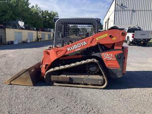 Alta carga de trabajo 2023 Minicargadora Kubota SVL75 usada para fines agrícolas y de construcción - Product Image 2