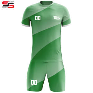 Equipo de fútbol desgaste barato personalizado deportes Jersey nuevo modelo último fútbol Jersey diseños uniforme de fútbol - Product Image 3