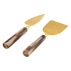 Excelente calidad a granel hecho en India Llamativo atractivo cuchillo para mantequilla de queso Esparcidor de queso con mango de diseño de mármol - Product Image 5