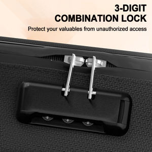 Có thể khóa chống cháy trường hợp khó khăn di động tài liệu tổ chức cho thư-Kích thước tập tin hộ chiếu & vật có giá trị - Product Image 2