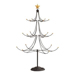 TreeHaven Festnight Árbol de Navidad Adorno de metal Escultura Elegante y duradero Pieza de exhibición de vacaciones - Product Image 5
