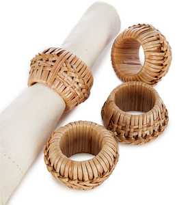 Unique Wood and Resin Joint Napkin Ring Designer Table Decoration <b>Wedding</b> <b>Tissue</b> Serviette Ring at Wholesale - Product Image 1