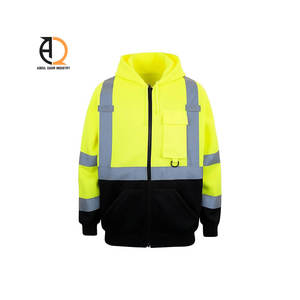 Breathable Waterproof Winter High Visibility Safety Jacket Wear Outdoor Jacket <b>Reflective</b> Winter Jacket - Product Image 1