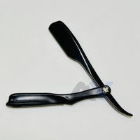 Nouvel Arrivage Rasoir de Sécurité Professionnel Pliable en Acier Inoxydable avec Support de Lame à Pince en Plastique pour Hommes
