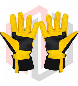 Gants de travail en cuir Gants industriels anti-coupures Paume en cuir de vachette renforcée Gants de sécurité pour hommes - Product Image 5