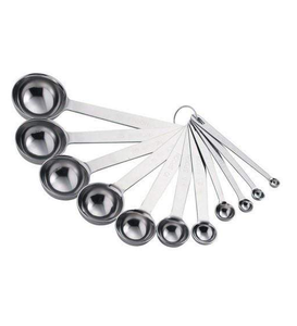 Cuchara medidora de acero inoxidable al por mayor, 7 piezas, hecha a mano, proveedor mayorista personalizado, excelentes precios - Product Image 4