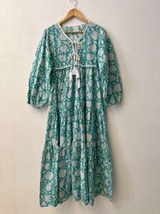 Exceptionnel élégant à la recherche d'anniversaire de festival naturel portant soirée Designer à la recherche d'une robe de printemps d'été à des robes en gros - Product Image 3