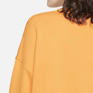 Sweat-shirt décontracté à manches longues pour femmes sweat-shirt tricoté léger brodé haut court à transfert de chaleur - Product Image 5