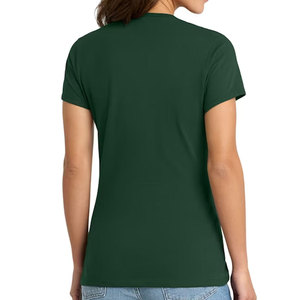เสื้อยืดผ้าฝ้ายออกแบบเองสำหรับผู้หญิง พิมพ์ลายตามสั่ง - Product Image 2