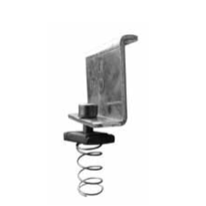 Morsetto laterale in alluminio per impianto fotovoltaico 35/42mm di altezza componente di montaggio solare - Product Image 1