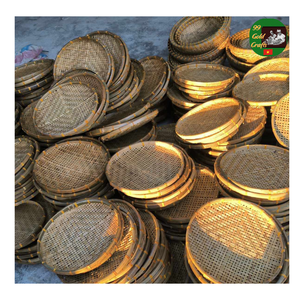 Couvercle de panier de vannage en bambou écologique, couvercle de panier de vannage en bambou fait à la main, panier de vannage en bambou pour la cuisine - Product Image 1