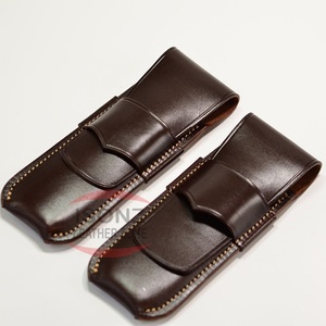 ปลอกหุ้มหนังแท้ทำด้วยมือสำหรับมีดล่าสัตว์ดามัสกัส - Product Image 2