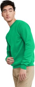 Sudadera estilo universitario personalizada jersey de cuello redondo venta al por mayor con logotipo sudadera de moda de gran tamaño estampado y bordado - Product Image 3
