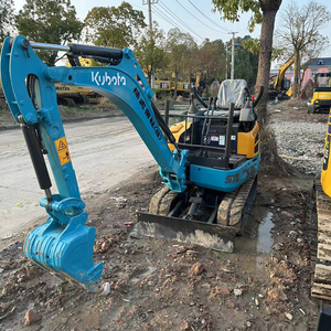 Mini pelleteuse Kubota U15 à vendre pelleteuse sur chenilles hydraulique de petite taille avec boîte de vitesses Composants du noyau de la pompe Caractéristiques Roulement du moteur - Product Image 1