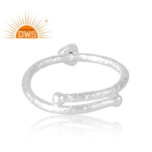 Anillo de piedras preciosas de pirita Natural de Plata de Ley 925 más vendido, joyería personalizada para mujer, regalo para ella - Product Image 2