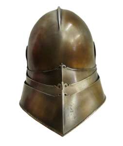Caldor oscurecido fantasía casco Medieval calibre 18 acero Halloween armadura gótico Camping casco Calvin artesanía - Product Image 2