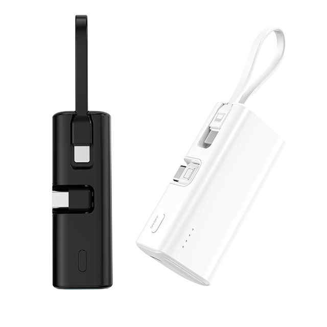 Best Selling Products 2025 Led Display Capsule for Mobile Phone for Electronics 5000Mah Fast Charging Portable Mini Power Bank