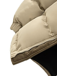 Venta al por mayor de alta calidad logotipo personalizado de lona de la calle con capucha de invierno chaqueta acolchada burbuja abrigo de los hombres chaquetas de nuevo diseño - Product Image 6