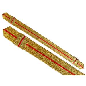 Blue <b>Braided</b> Cap <b>Cord</b> Wholesale Uniform cap Cords Supplier Gold Bullion Twisted Cap <b>Cord</b> Ceremonial Uniform Cap <b>Cord</b> Headwear - Product Image 2