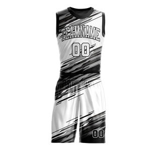 Uniformes de baloncesto para hombre, ropa de baloncesto transpirable con servicio OEM, diseño personalizado, ropa de equipo deportivo - Product Image 2