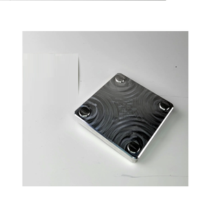 Good Design <b>Coaster</b> Aluminium <b>Silver</b> Color <b>Coaster</b> With Holder for Home Hotel and Restaurant use - Product Image 1