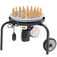 Poulet commercial d'acier inoxydable plumant la machine De-feathering OH-108