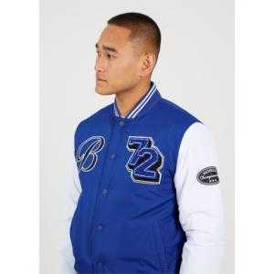 Fratres เสื้อแจ็กเก็ตมีแขนเสื้อหนังปักลายสำหรับผู้ชายเสื้อกีฬาตามสั่ง - Product Image 2